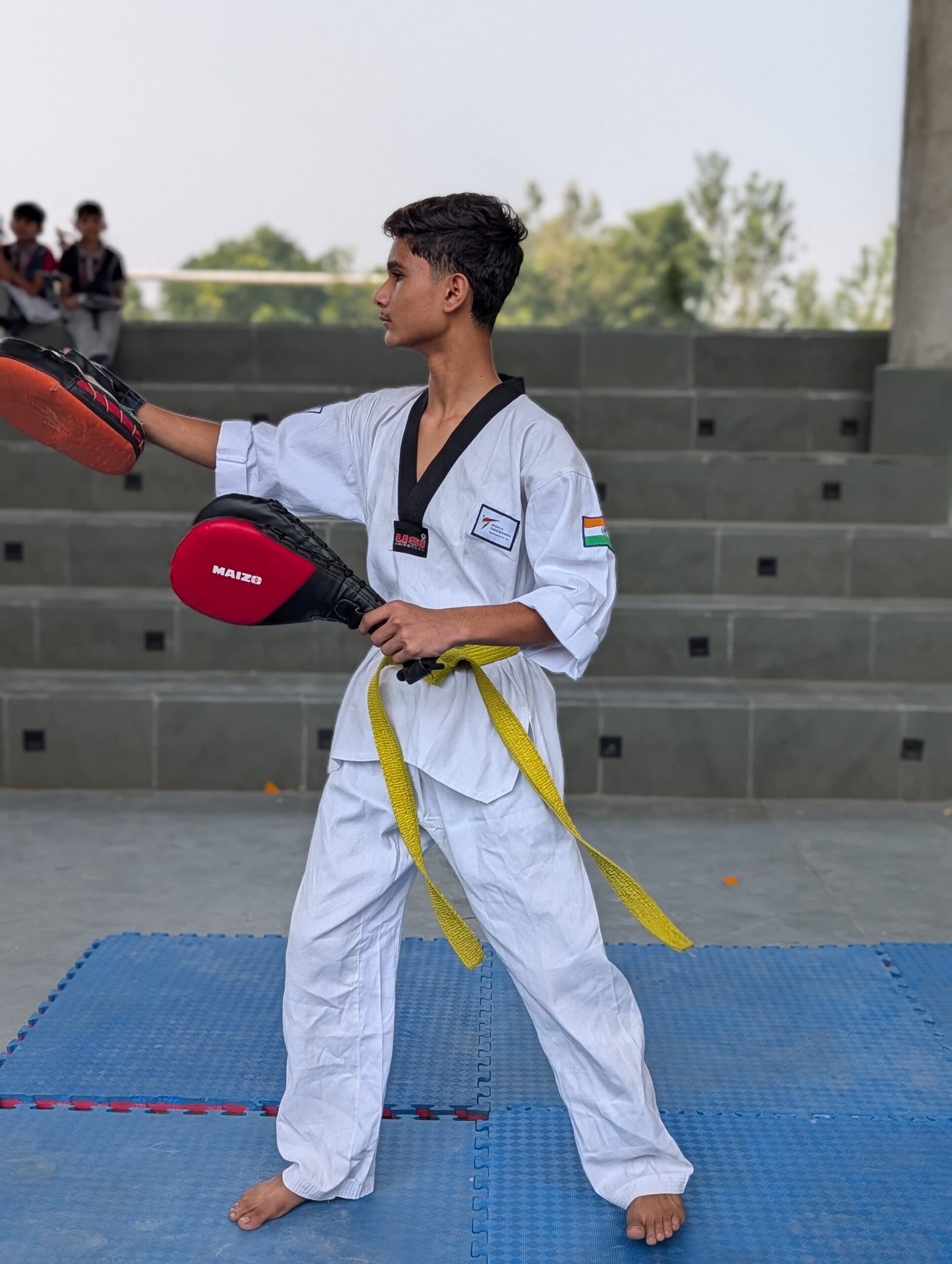 Taekwondo Practice at Guidance International School 02