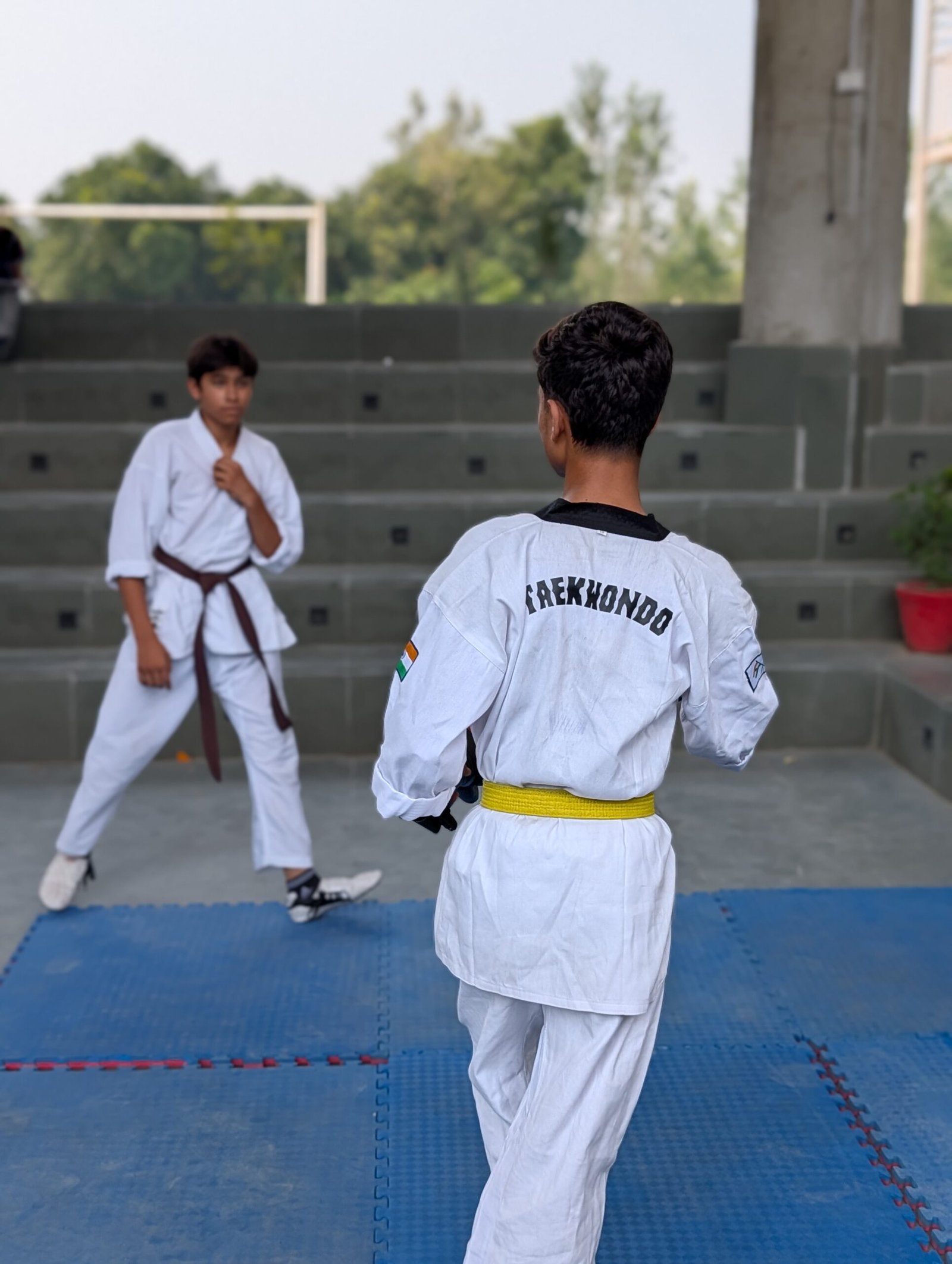 Taekwondo Practice at Guidance International School 03