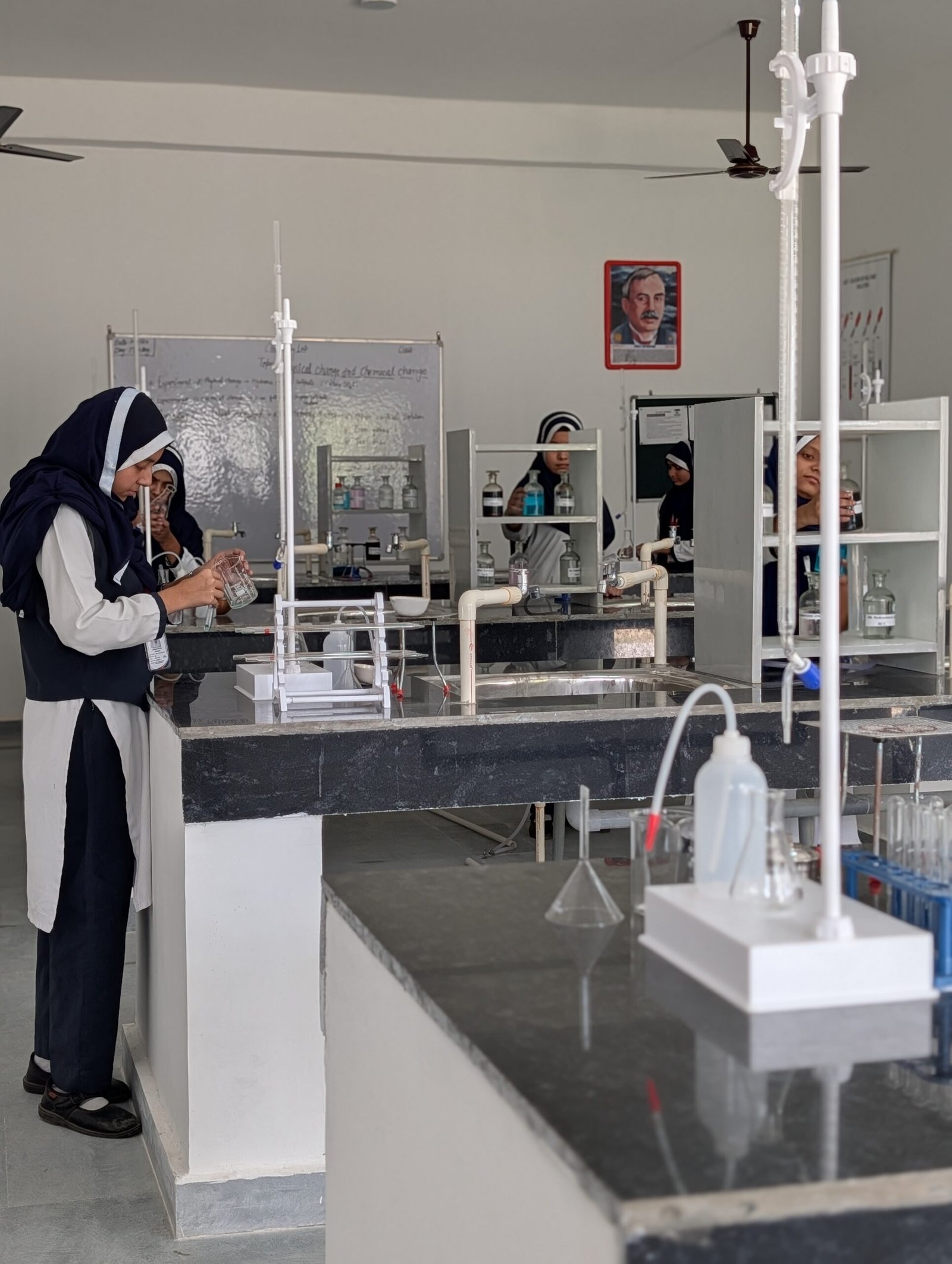 Chemistry Lab Practicals at Guidance International School 06